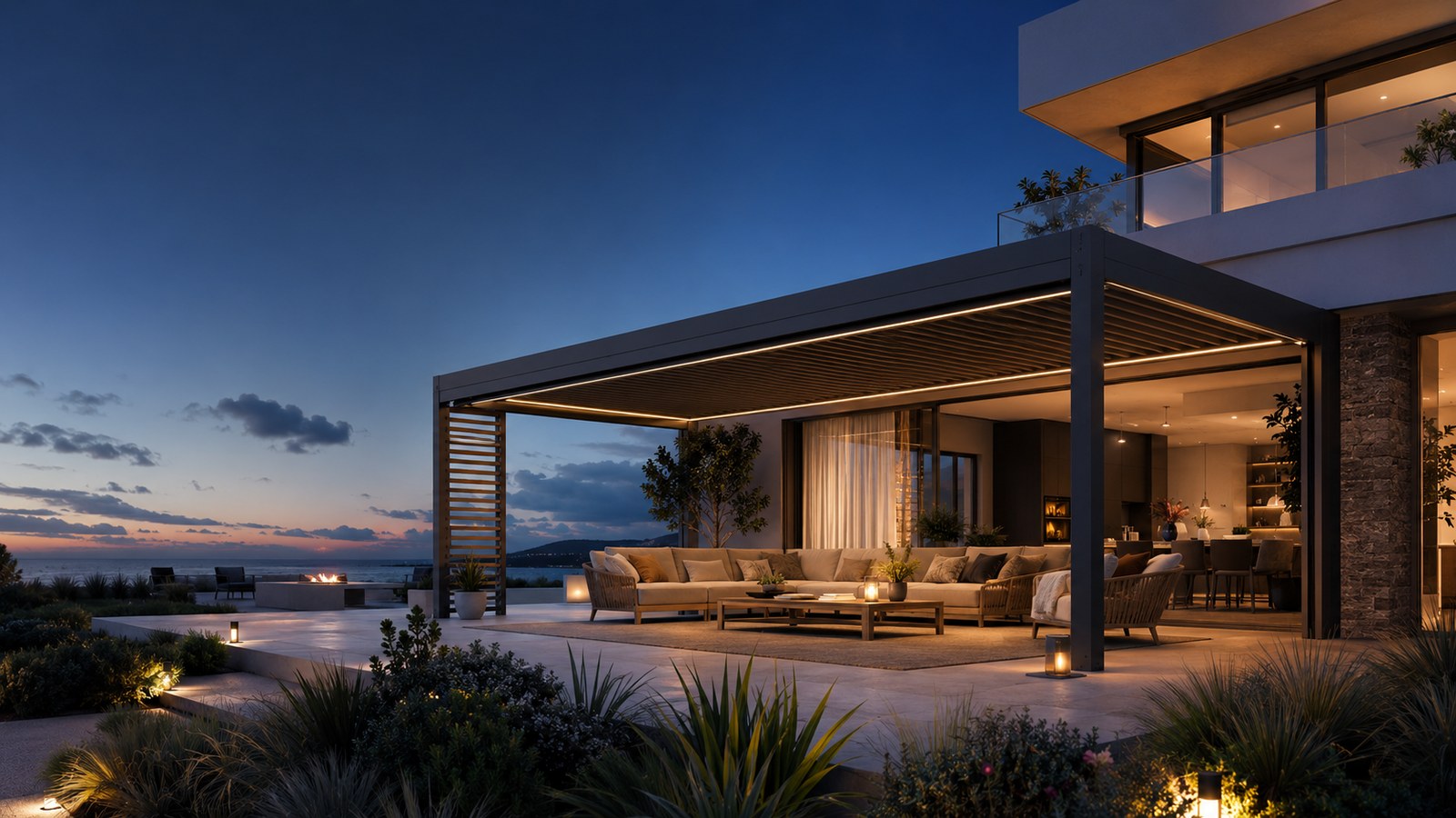 Pergola project used as quotation reference